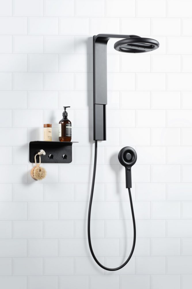 the nebia spa shower 2.0 saves 65 water by breaking it up into tiny