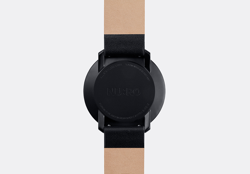 NU:RO analog watch mesmerizes with its minimalist twin movement