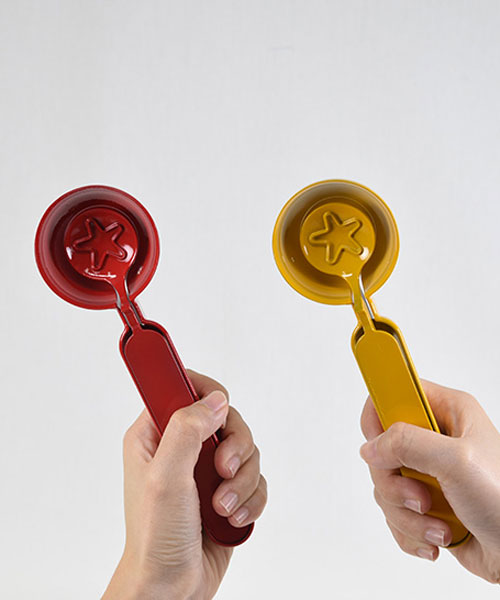 odiist's easy to use scoops leave star marks on your ice cream