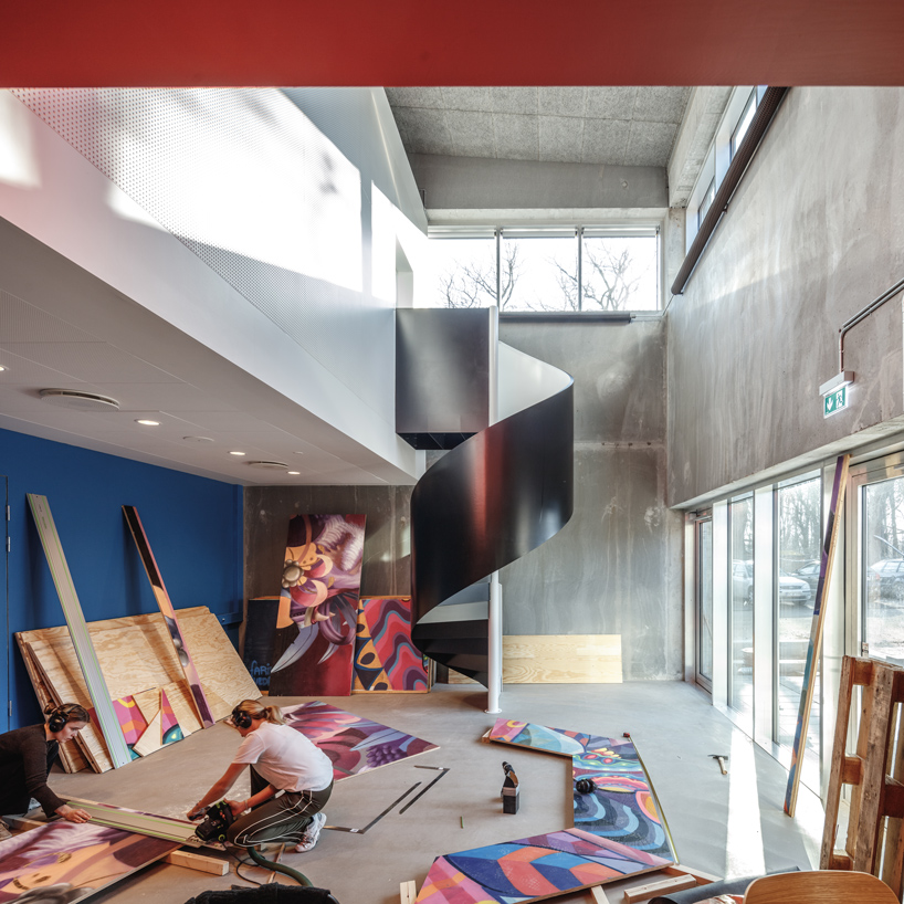 MVRDV COBE roskilde high school