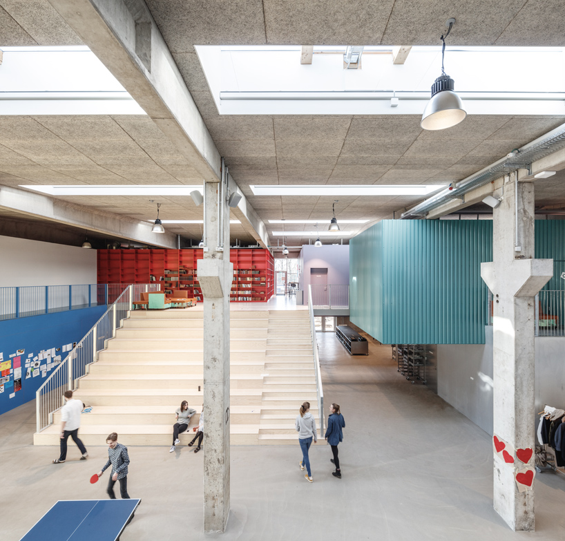 denmark's roskilde festival folk high school completed by MVRDV + COBE
