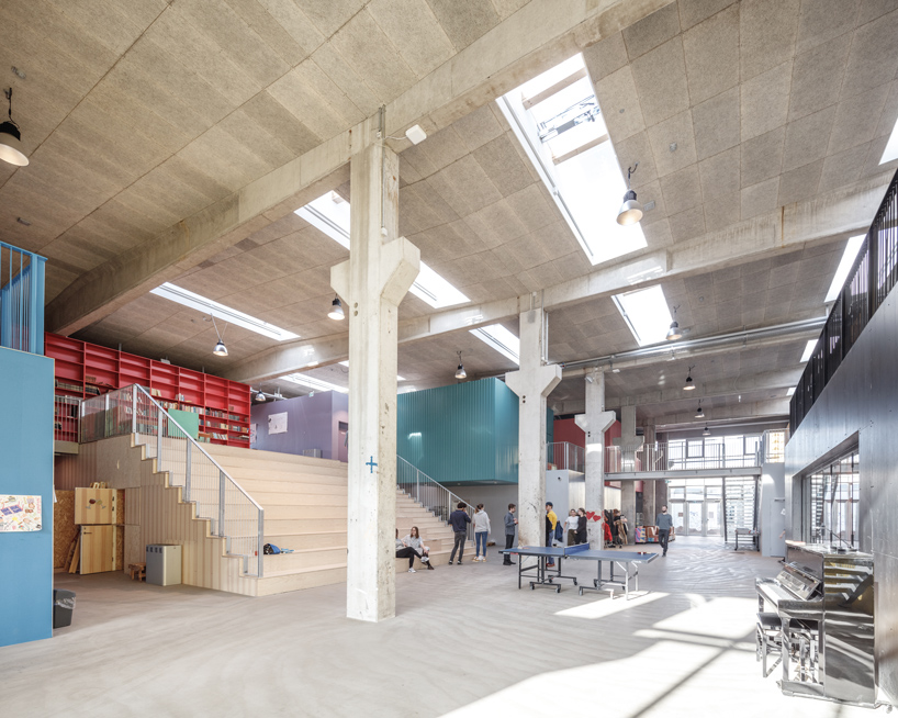 denmark's roskilde festival folk high school completed by MVRDV + COBE