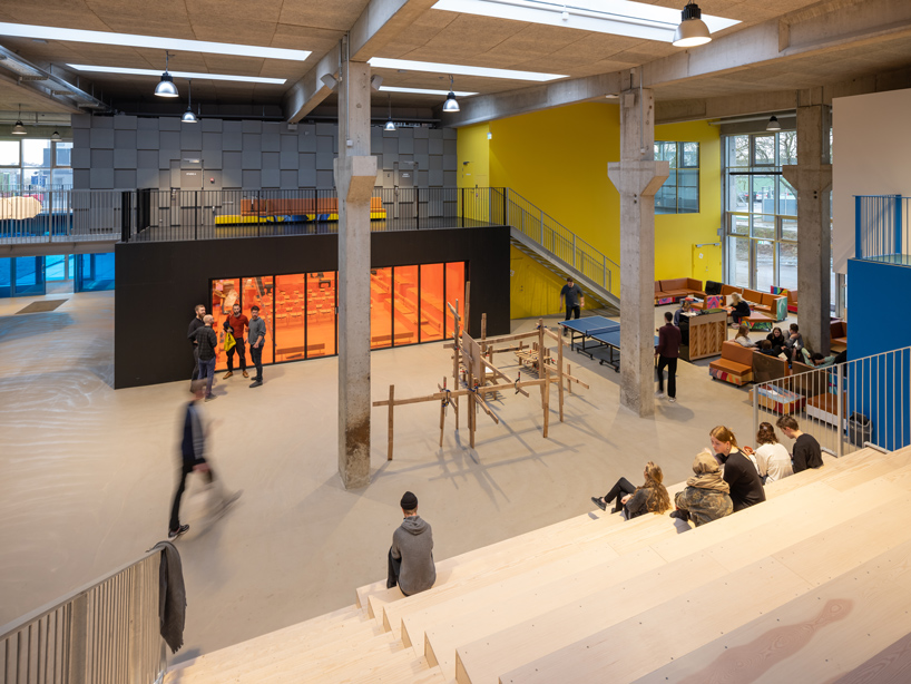 denmark's roskilde festival folk high school completed by MVRDV + COBE