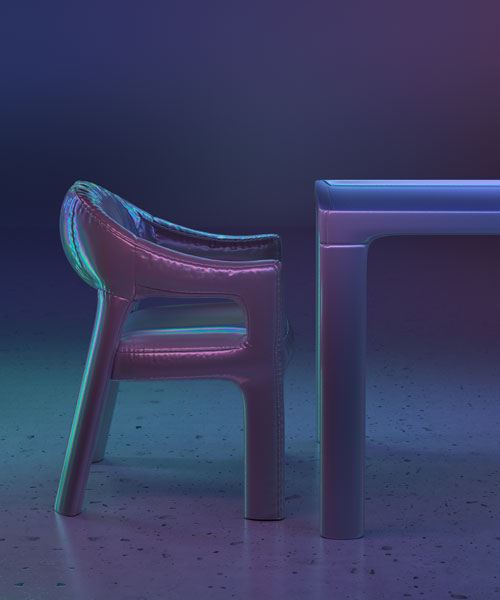 holographic furniture by six n. five takes scandinavian design into the future
