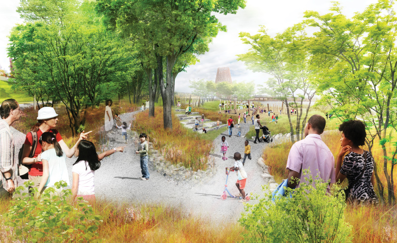 studio gang + SCAPE redesign tom lee park in memphis, tennessee