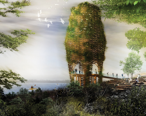 studio gang + SCAPE reveal plans to redesign a waterfront park in memphis, tennessee