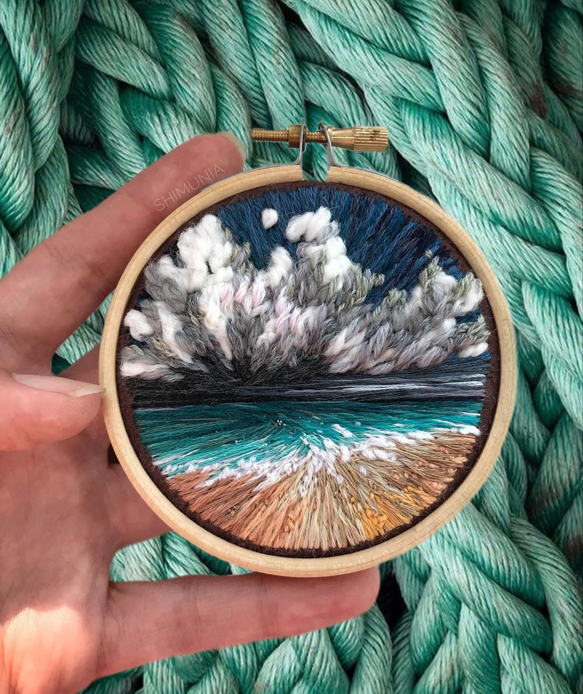 Embroidery Paintings by Vera Shimunia