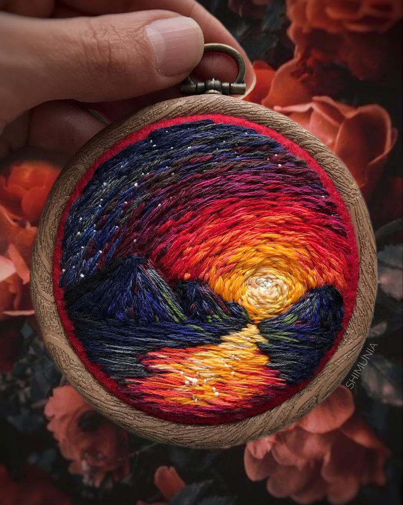 Embroidery Paintings by Vera Shimunia