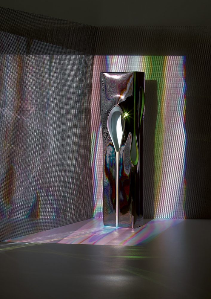 zaha hadid design applies its fluidity and dynamism into porcelain