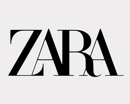 ZARA's new logo squeezes out criticism from other designers