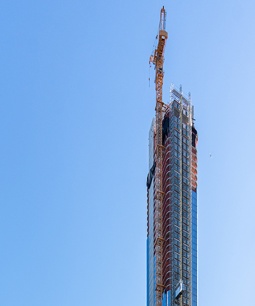125 greenwich street: rafael viñoly-designed skyscraper tops out in new york