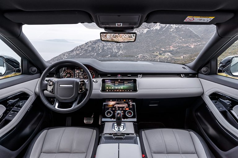 2020 range rover evoque review: minimalist design meets masterful ...