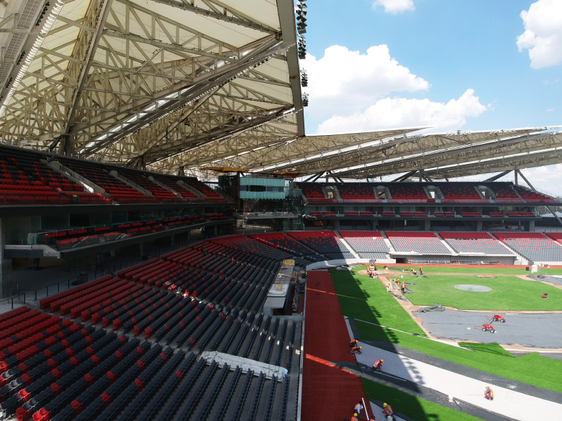 The new stadium of Los Diablos Rojos del México creates a