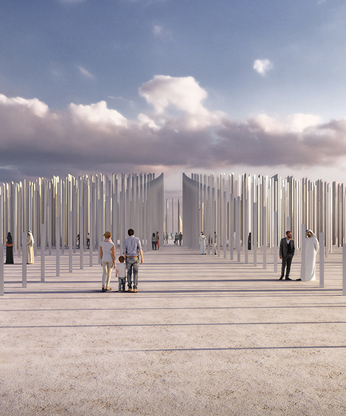 OMA and inside outside to build a monument 'honoring generosity' in dubai