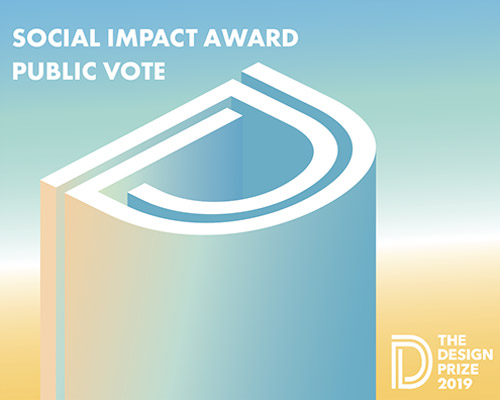 THE DESIGN PRIZE: public voting for SOCIAL IMPACT award 2019