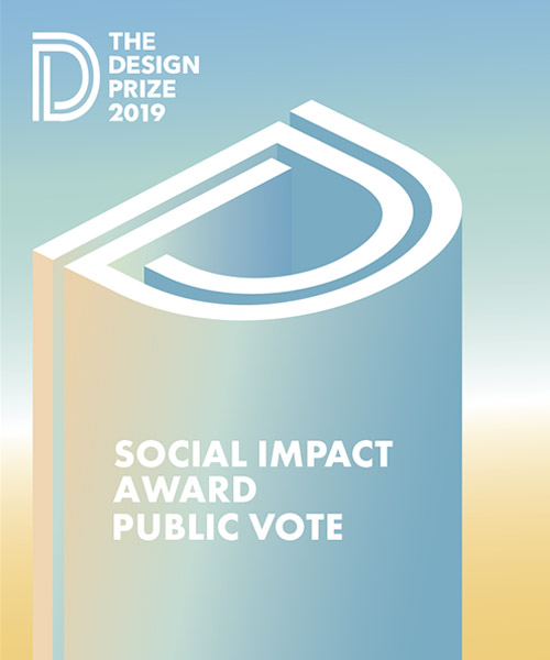 THE DESIGN PRIZE: public voting for SOCIAL IMPACT award 2019