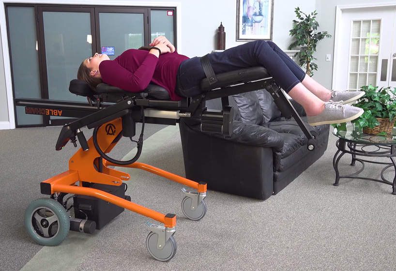 ablechair wheelchair stand, walk, recline and lay down wheelchair design
