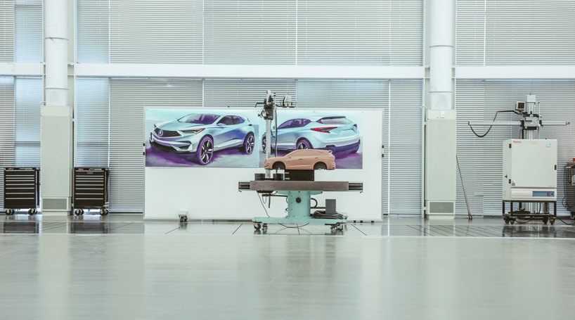 a behind the scenes look inside acura's design studio in LA