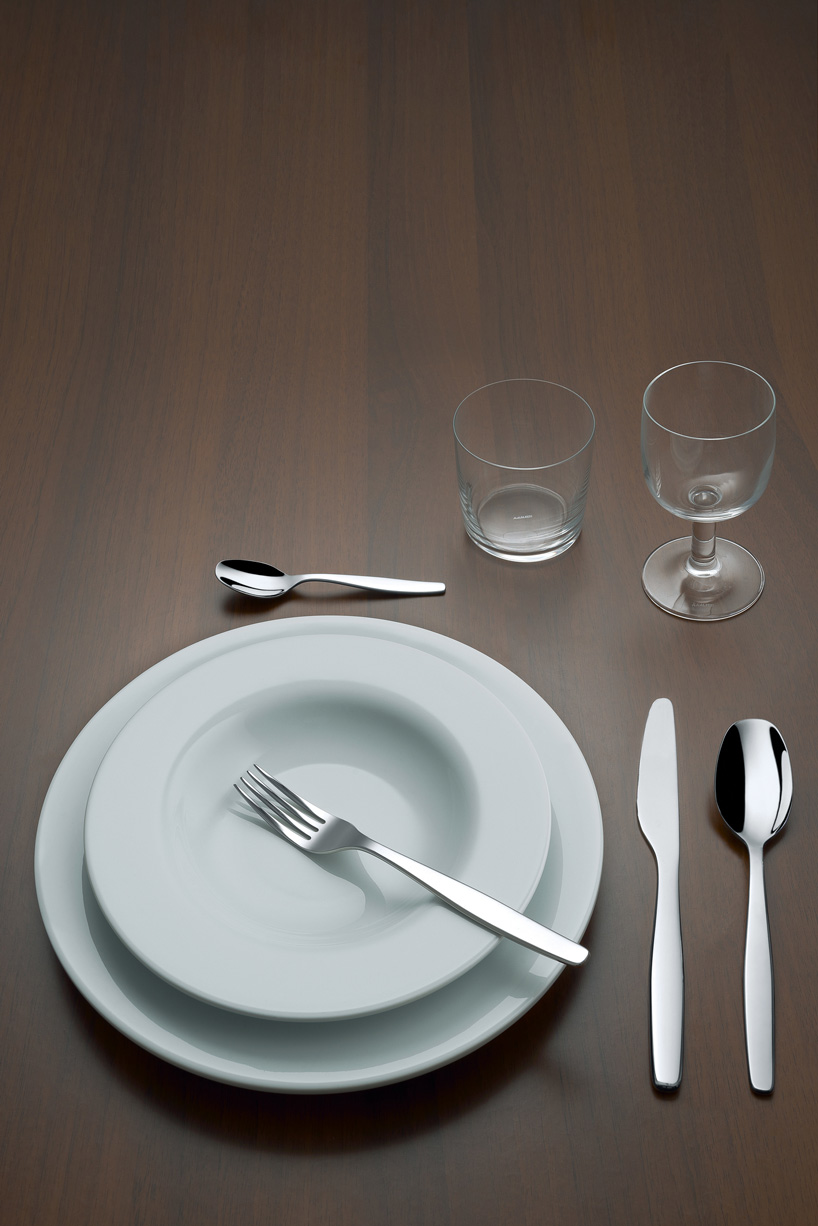 naoto fukasawa designs 11-piece cutlery set 'itsumo' for alessi