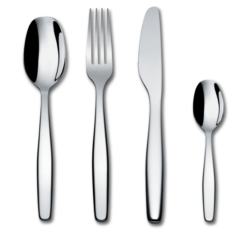 naoto fukasawa designs 11-piece cutlery set 'itsumo' for alessi