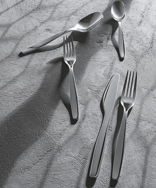 naoto fukasawa designs 11-piece cutlery set 'itsumo' for alessi