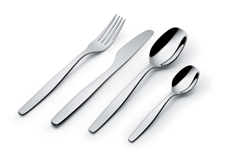 naoto fukasawa designs 11-piece cutlery set 'itsumo' for alessi