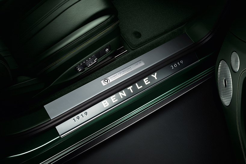 bentley continental GT number 9 limited to 100 hand-built models