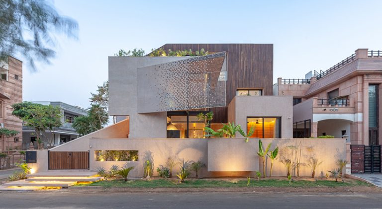 abraham john architects' chhavi house recalls traditional indian ...