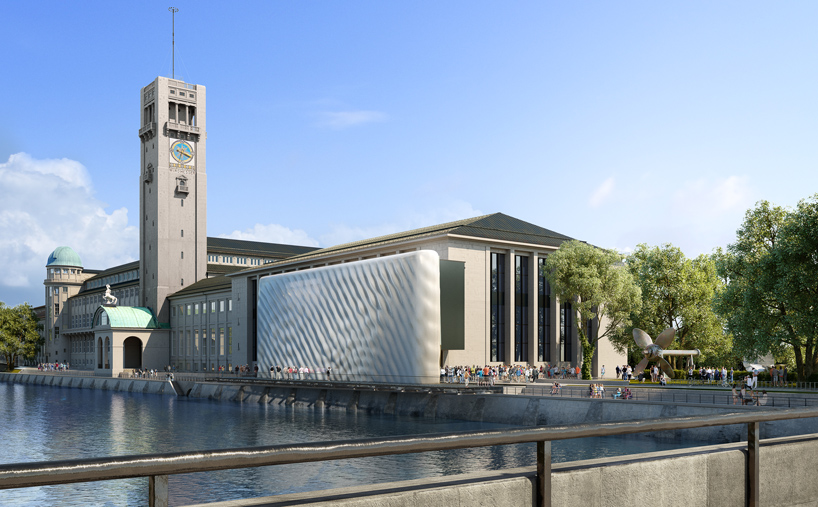 deutsches museum 3D printed facade