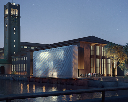 entirely 3D printed facade to become new face of munich's deutsches museum
