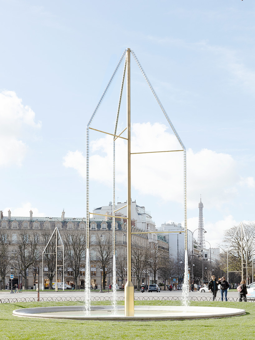 bouroullec champs elysees fountains swarovski