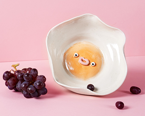 marzia bisognin crafts gang of pottery creatures with latest collection, maì accents