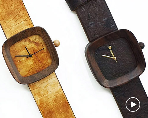 mycotech creates the world's first watch made from mushroom mycelium