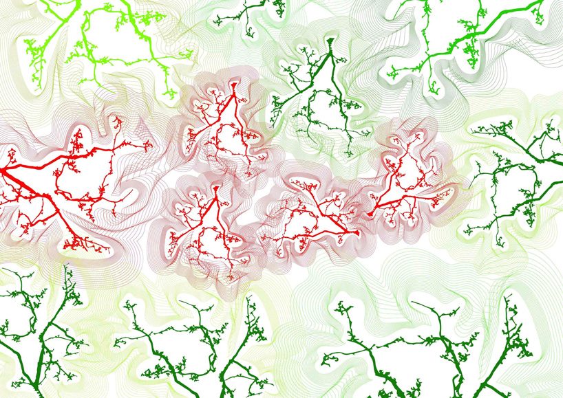 radici contract presents carpets printed with chromojet technology during milan design week