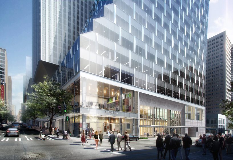 seattle's rainier square tower is clad in curtain wall of 140 3D-printed nodes