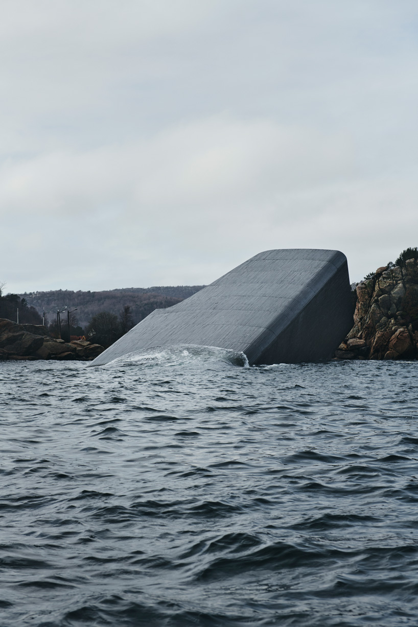 snøhetta completes europe's first underwater restaurant in norway