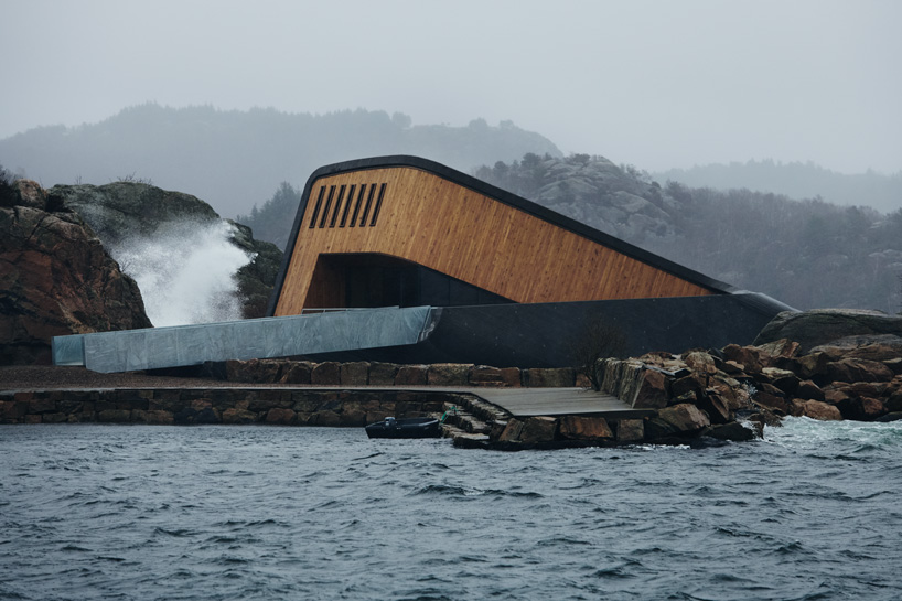 snøhetta completes europe's first underwater restaurant in norway