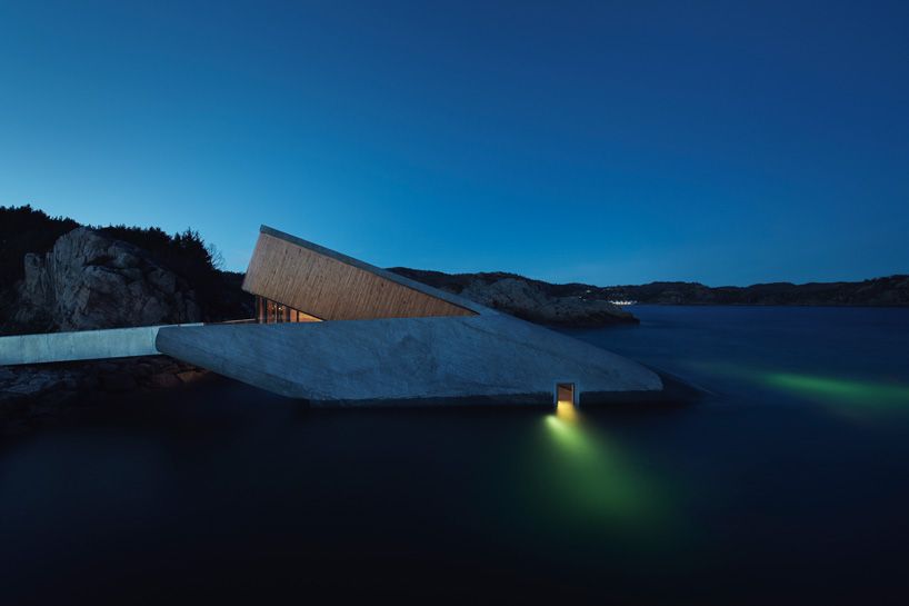 snøhetta completes europe's first underwater restaurant in norway