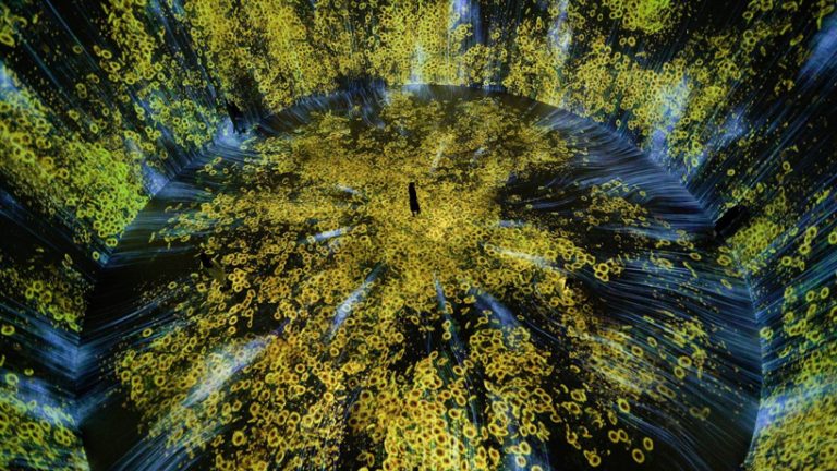 teamLab fills former oil tanks with 'digital universe of water ...
