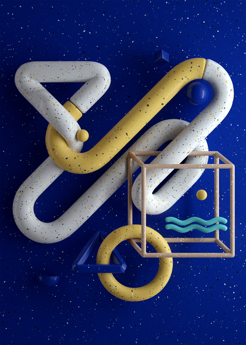 motion designer vincent viriot composes graphic animations of bowie, vader, and daft punk