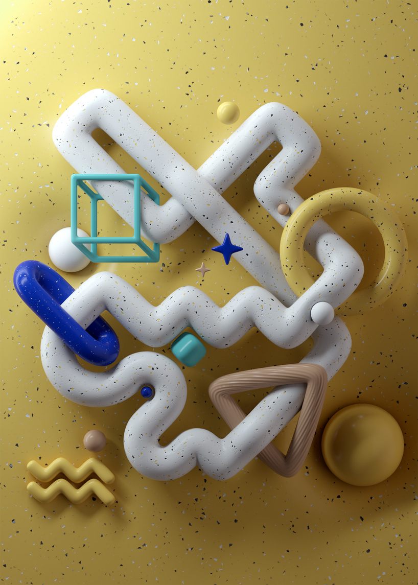 motion designer vincent viriot composes graphic animations of bowie, vader, and daft punk