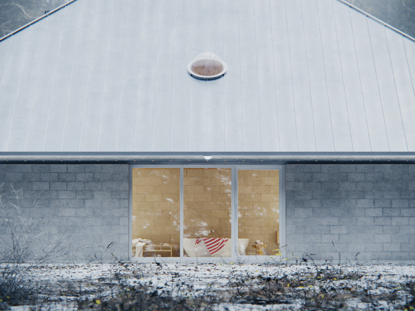 WOJR envisions symmetrical 'house of the woodland' with striking pyramid roof