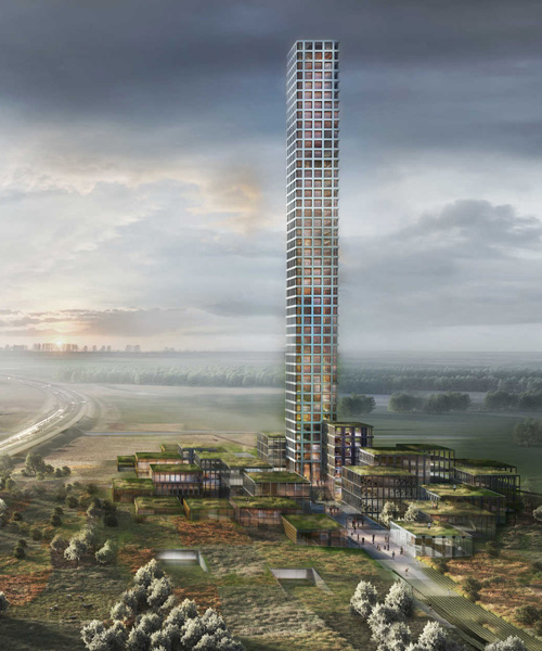 why is the tallest skyscraper in western europe being built in rural denmark?