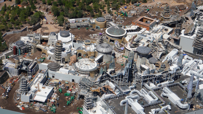 Aerial Photos Show The Star Wars Theme Park At Disney World