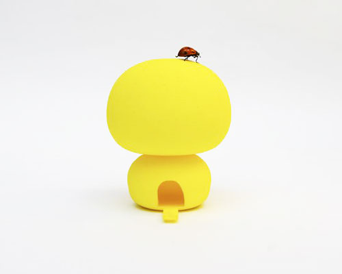 'lesser houses' are 3D printed habitats for the insects in your home