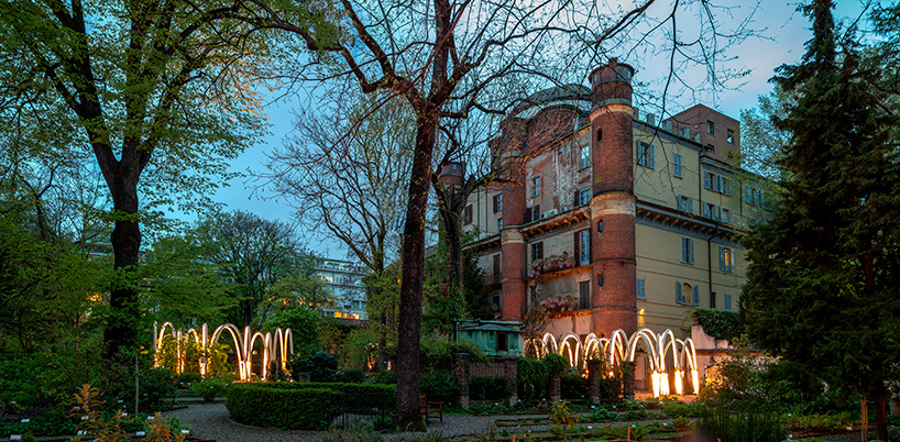 carlo ratti unveils architectural structures made of mushrooms for milan design week