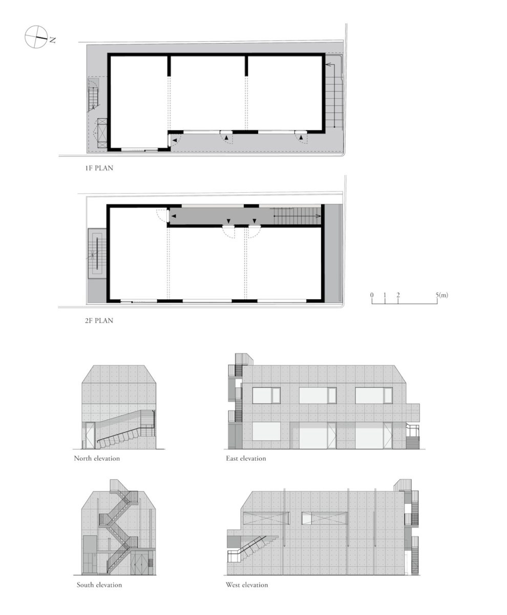 CASE-REAL completes concrete residential building 'daimyo509' in fukuoka, japan