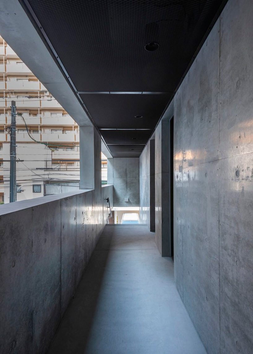 CASE-REAL completes concrete residential building 'daimyo509' in fukuoka, japan