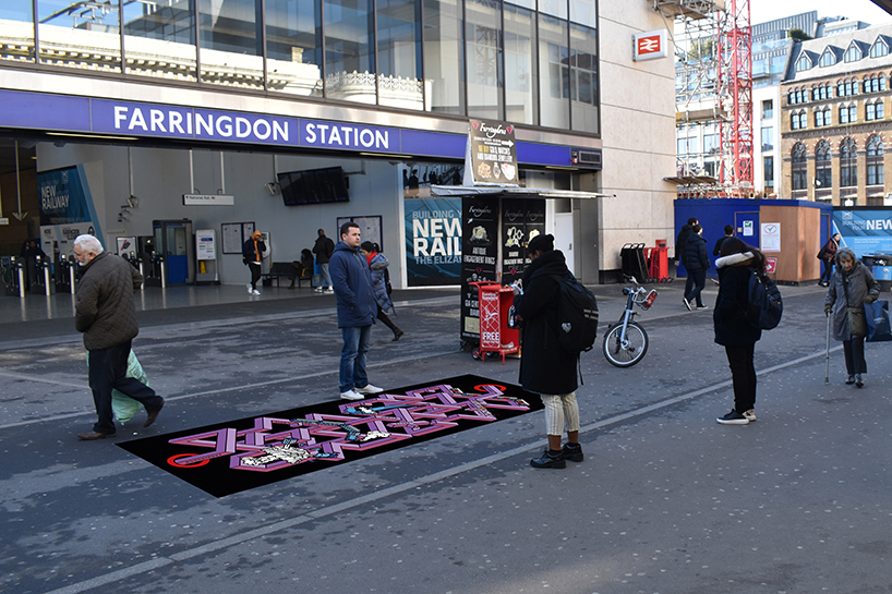 graphic street art tells historic tales at clerkenwell design week 2019
