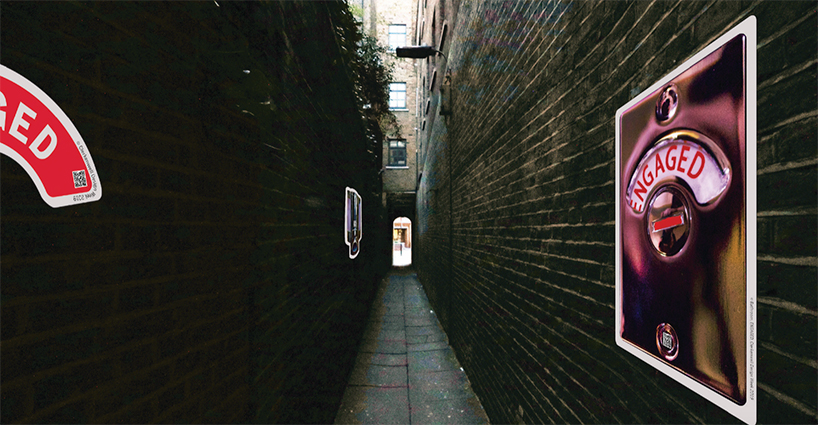 graphic street art tells historic tales at clerkenwell design week 2019